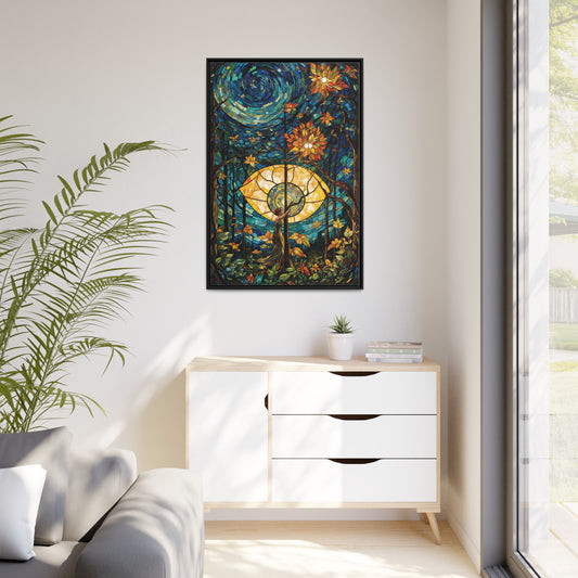 Vibrant Mosaic Wonder | Wall Art Canvas | Home Decor | Wall Decor | Wall Art | Abstract Art | Nature Inspired | Floral Art