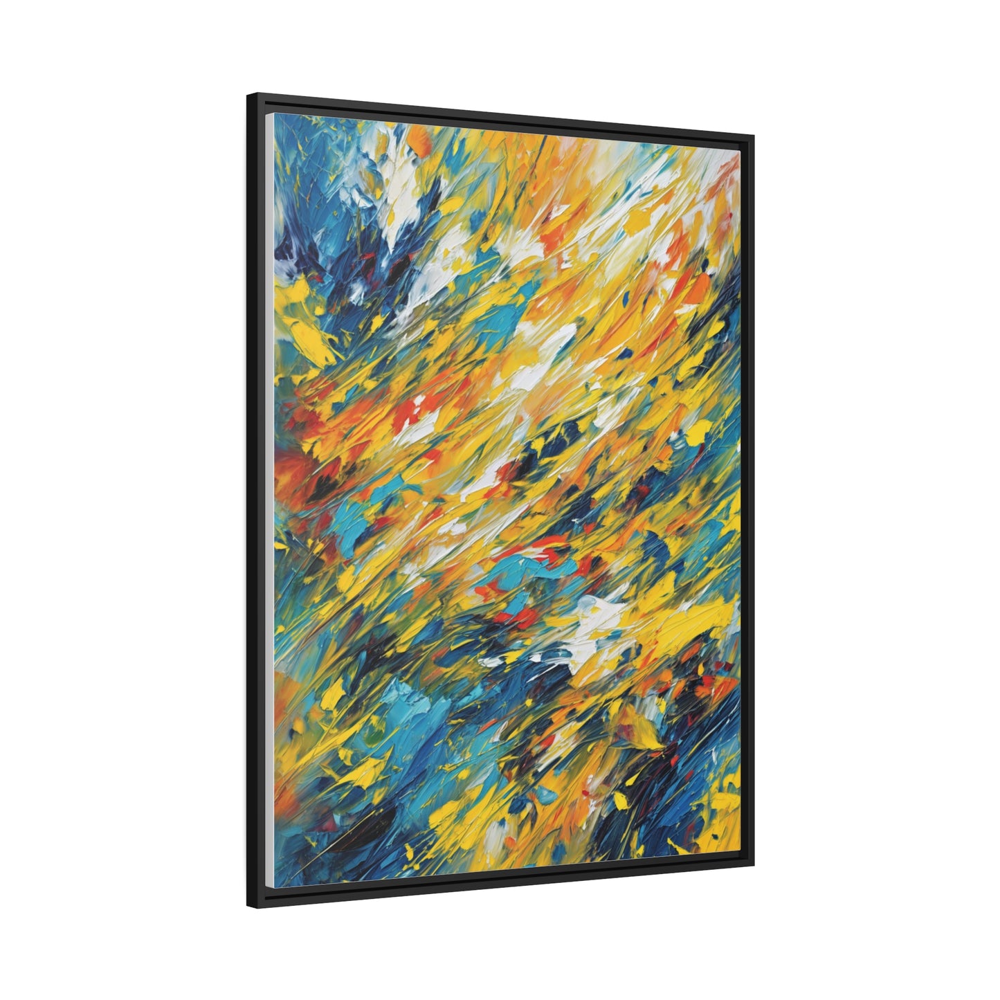 Sunburst Whispers Canvas Print, Wall Art Canvas, Home Decor, Wall Decor, Wall Art, Abstract Art, Vibrant Colors, artwork