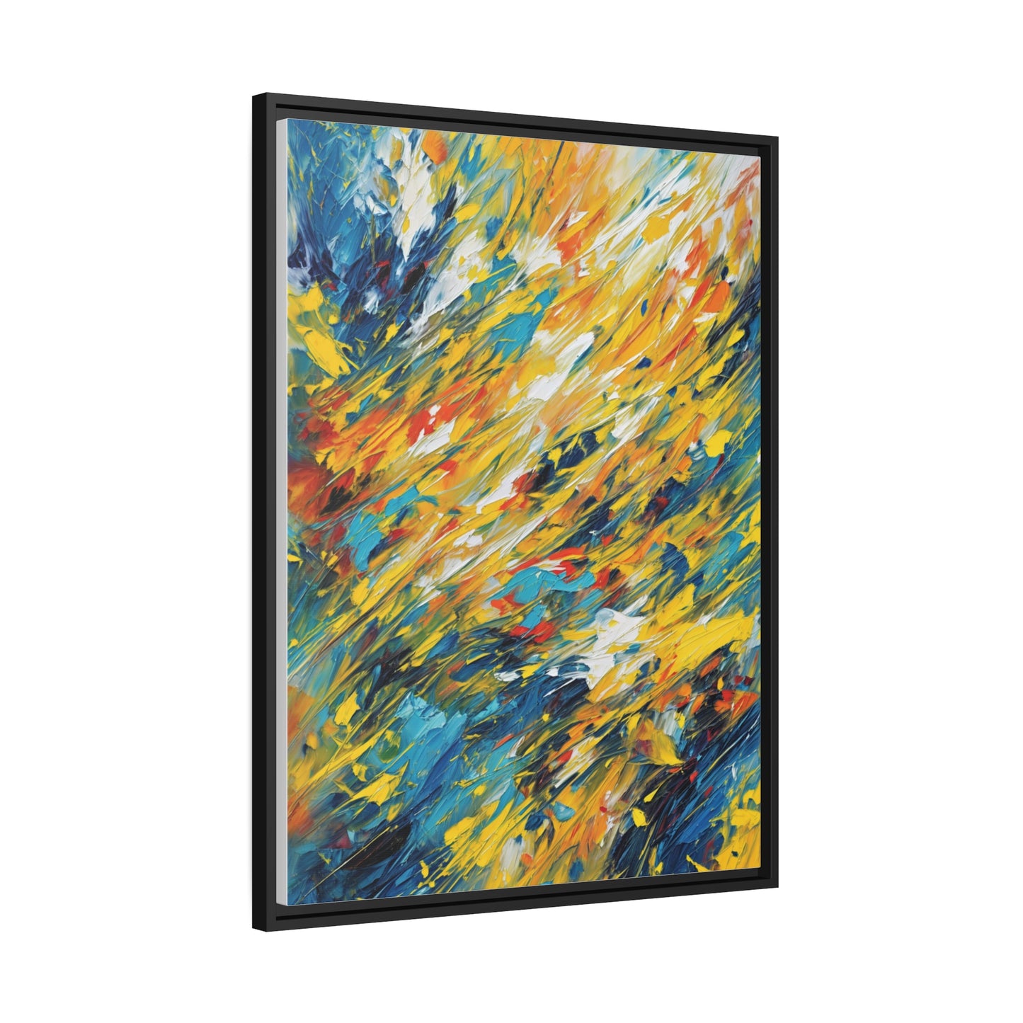 Sunburst Whispers Canvas Print, Wall Art Canvas, Home Decor, Wall Decor, Wall Art, Abstract Art, Vibrant Colors, artwork