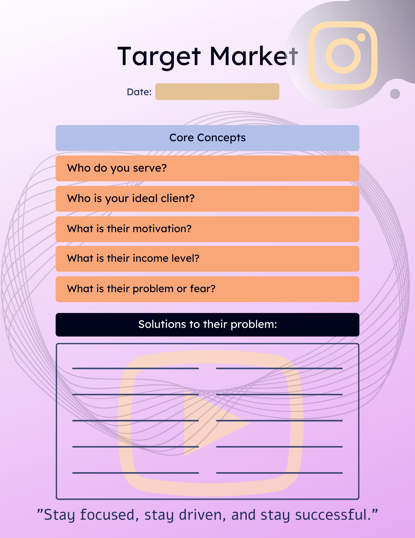 Social media planner for small businesses